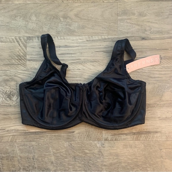 Cabernet Full Coverage Underwired Satin Bra - Picture 9 of 10